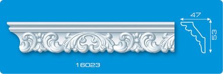 Потолочный плинтус инжекционный 1.3м