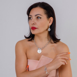 Серьги Fiore Luna With a coin AL4545 S