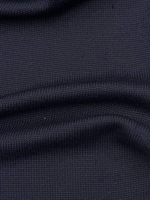 Трикотаж шерсть с п/а темно-синий