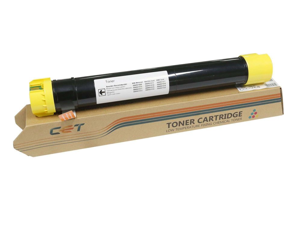 Тонер-картридж (CPT, CE08) 006R01518 для XEROX WorkCentre 7525/7545/7556/7835/7970 (CET) Yellow, 360г, CET141212