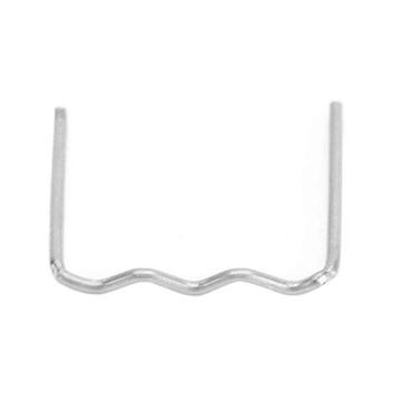 Скоба ВОЛНА для ремонта пластика нержавейка Ø0,8 мм (100шт)