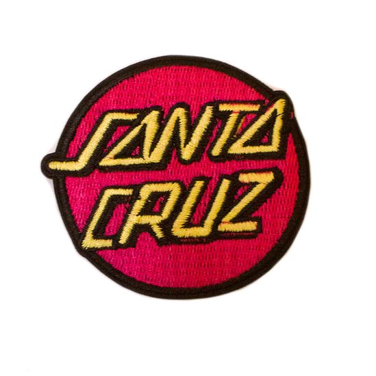 Нашивка термоаппликация на одежду и на рюкзак. Santa Cruz