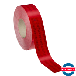 Cветоотражающая лента 3М красная 50 м