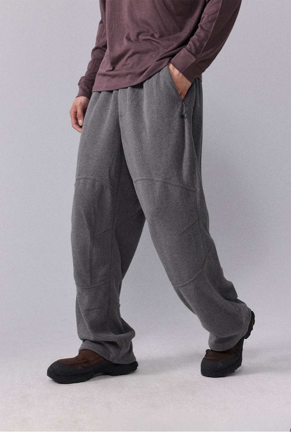 Брюки Nothomme Monterest Outdoor Mountain-Inspired Fleece Straight Pants