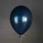 Шар (12''/30 см) Темно-синий (M77/518), металлик, 100 шт.