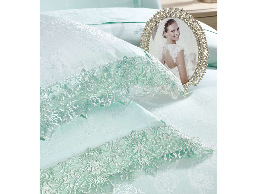 Постельное белье 2 спальное евро Asabella 948-4 Китай фото 2