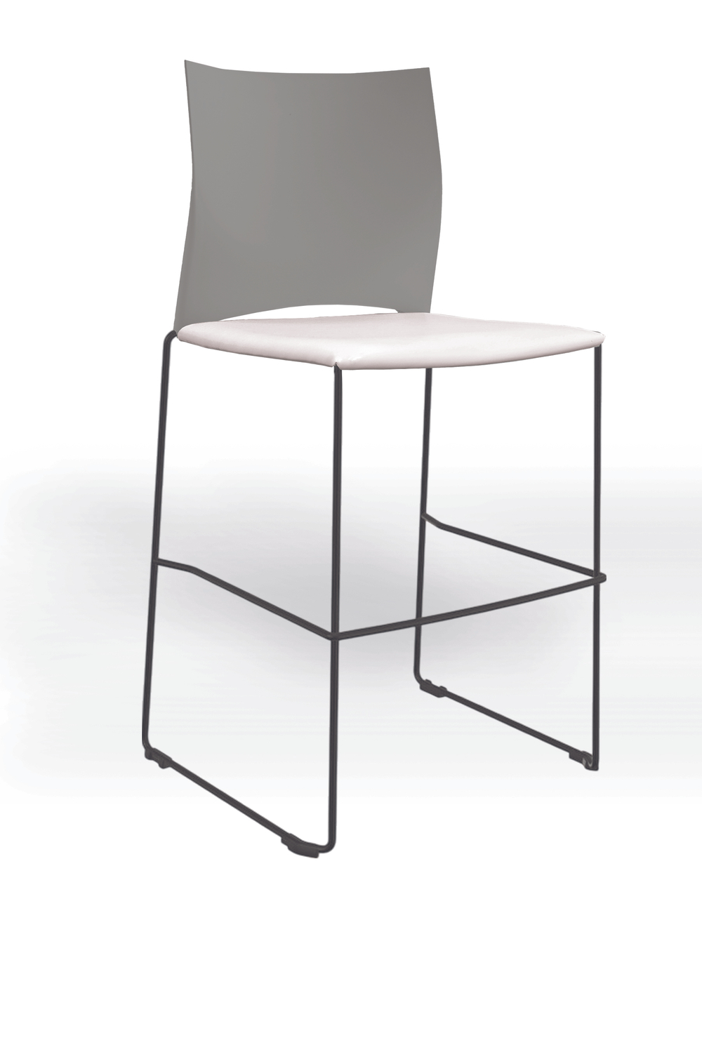 Web стул на полозьях кухонный/барный