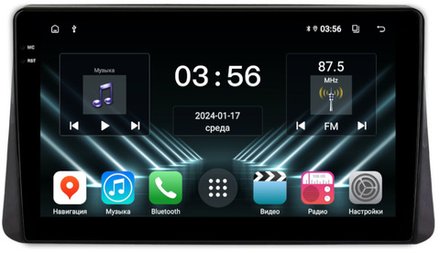 Магнитола для Mitsubishi Eclipse Cross Азия - FarCar DX10-7763H монитор 10.36" IPS на Android 13, 4+64Гб, CarPlay