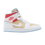 Кроссовки Jordan Air Jordan 1 Mid Sesame (Женская размерная сетка)