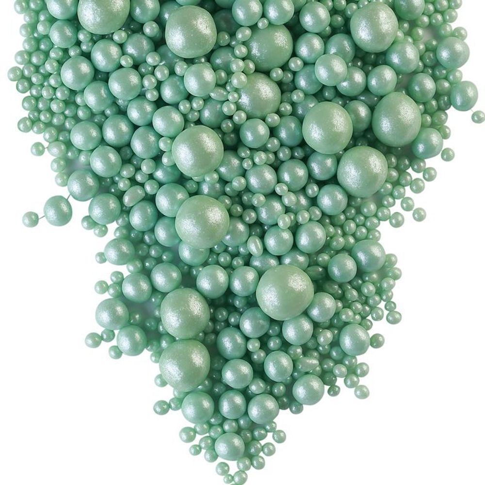 Драже зерновое в кондитерской глазури (193, Жемчуг изумруд) 1,5 кг