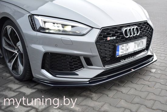 Сплиттер бампера переднего для AUDI RS5 B9 (17-...)