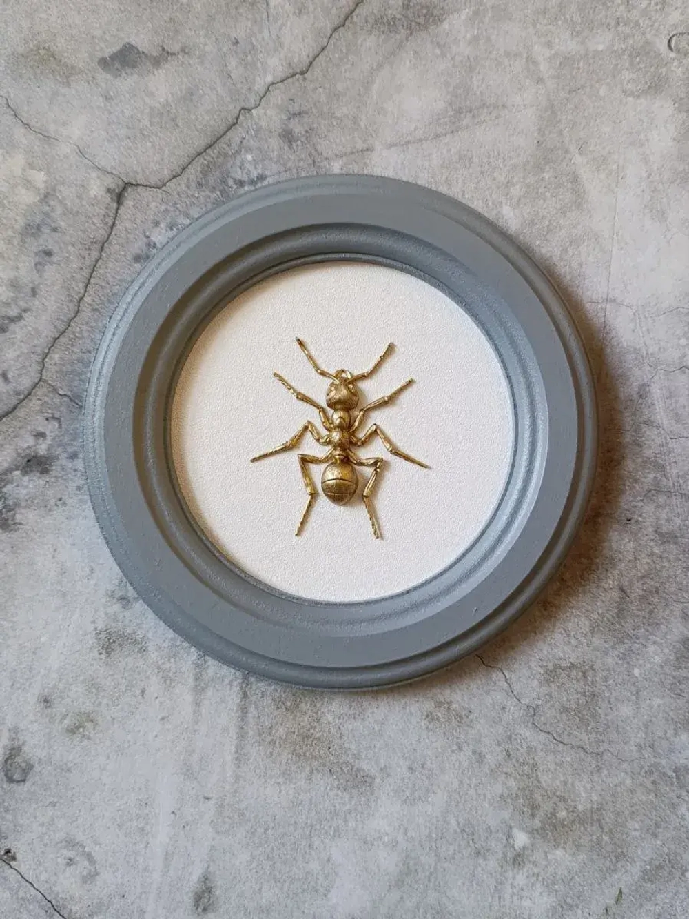 Панно 18 см. насекомые на стену для интерьера Муравей