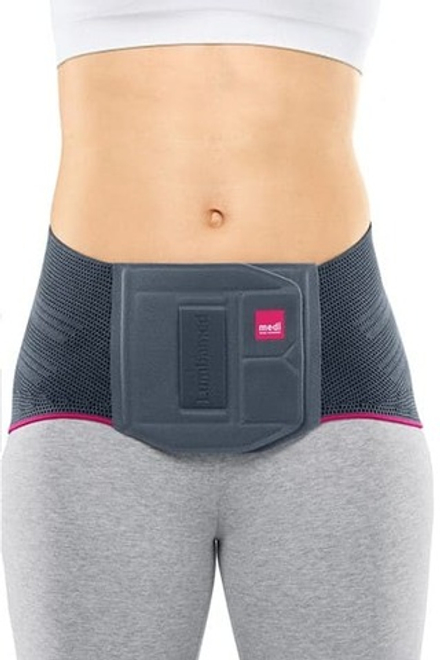 Бандаж поясничный с вкладышем Vario-Flex LUMBAMED PLUS - женский - серый