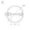 Профиль Arlight Round-D30-Dual-2000 Anod 029114
