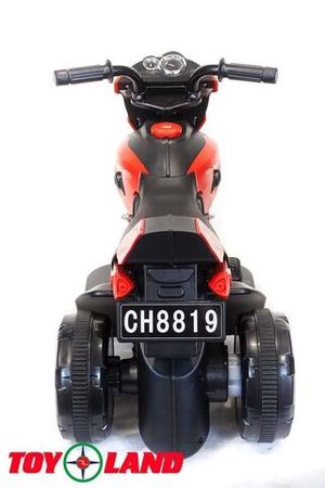 Детский электромотоцикл Toyland Minimoto CH 8819 красный