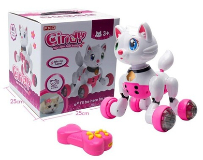 Радиоуправляемая интерактивная робот-кошка CS toys Cindy