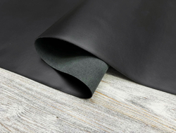 Ragona Nero (1,3-1,5 мм), цв. Черный, натуральная кожа