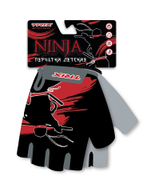 Перчатки TRIX Nw Ninja детск., 7XS гелев. вставки лайкра/искусств. замша, антискользящие
