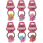 Резинка для волос 1 шт детская «Juiciness- Принцесса», микс 6 цветов, d- 4 см