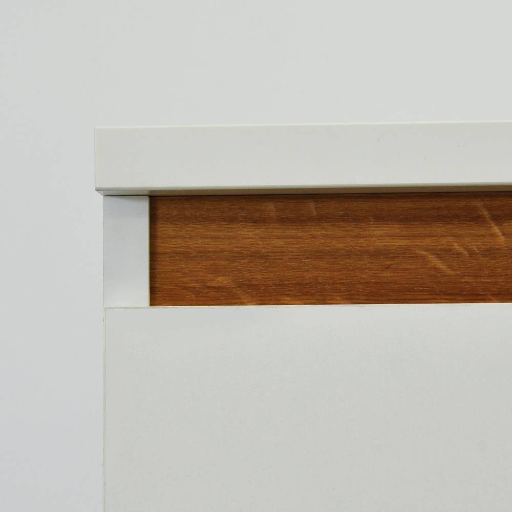 Кухонный модуль напольный, 80х60х85, Валенсия, 2 двери со столешницей, белый, Dipriz