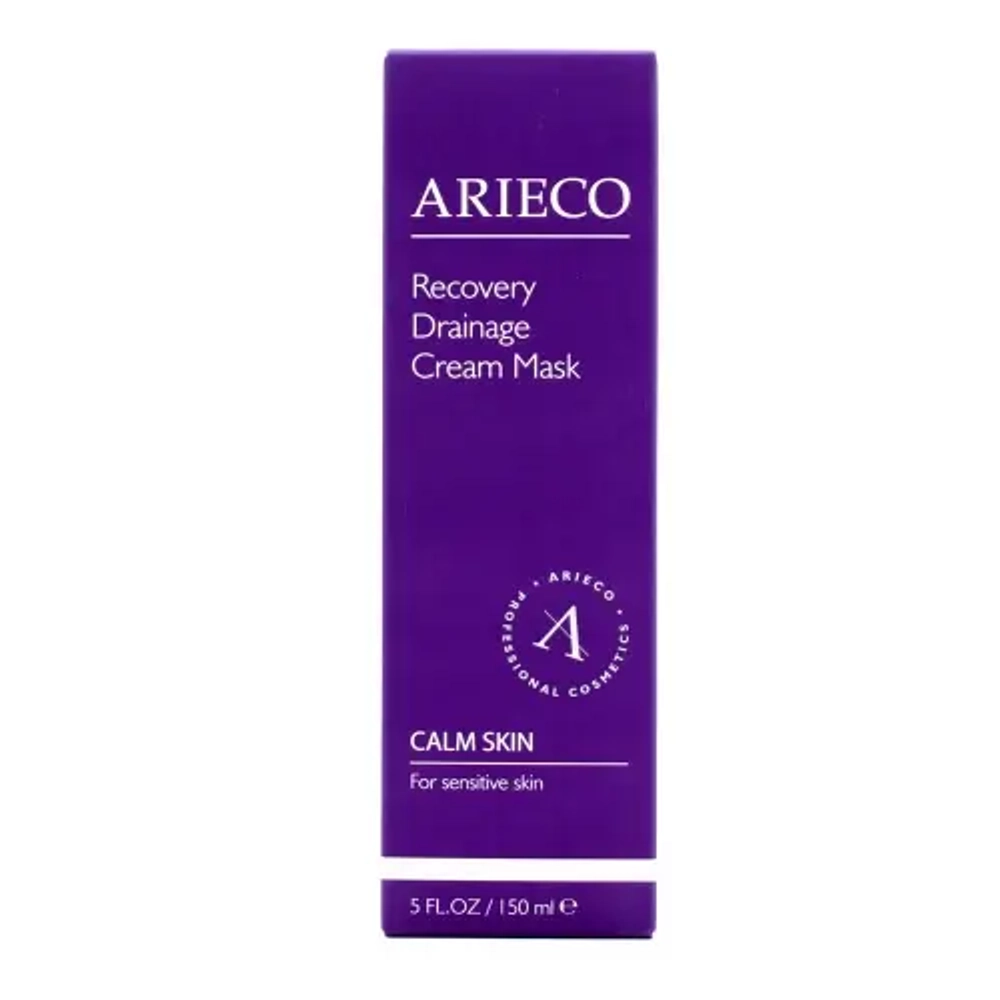 ARIECO RECOVERY DRAINAGE CREAM- MASK CALM SKIN Крем-маска восстанавливающая лимфодренажная 150 мл