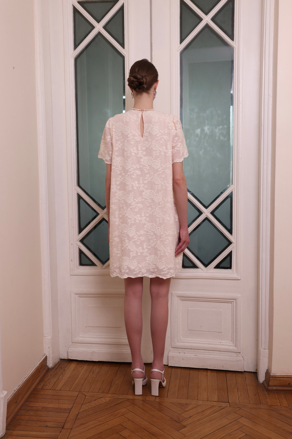 Платье "Нежность", нежно-розовый