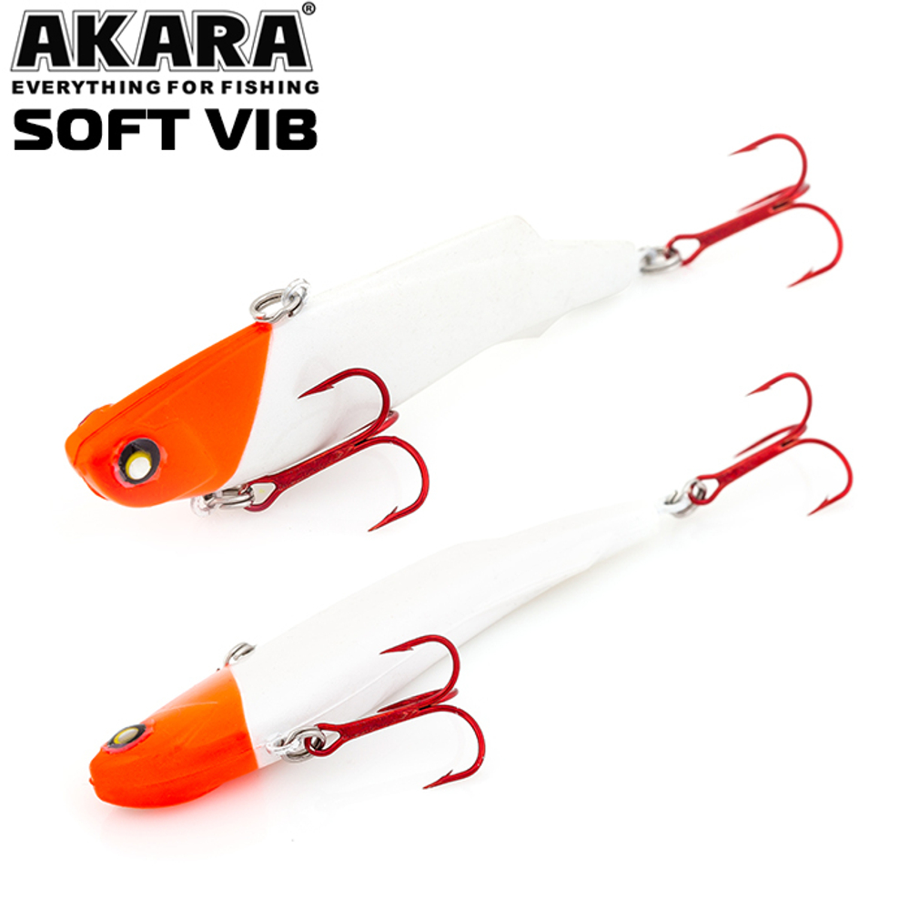Воблер Akara раттлин Soft Vib 75 мм 17 гр. (3/5 oz 2,9 in) A3