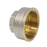 Муфта латунь никель переходная Ду 40х25 (1 1/2"х1") ВР/ВР 9019 ГОСТ 32585-2013 Aquasfera 9019-07