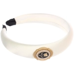 Ободок для волос «МАРЦИПАН», мали, ширина 2,8см, микс 6 цветов ( в пакете с подвесом)