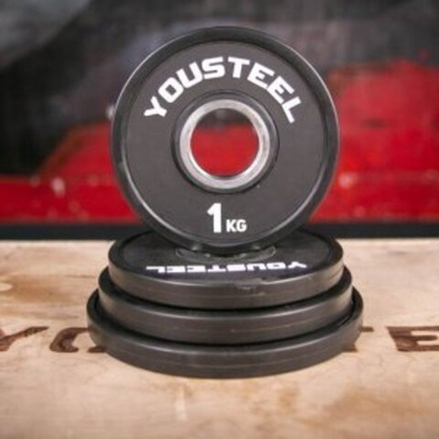 Малый диск 1 кг, черный