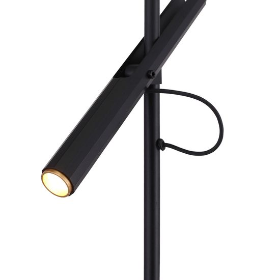 SL6210.404.01 Прикроватная лампа ST-Luce Черный/Черный, Золотистый LED 1*3W 3000K LILT