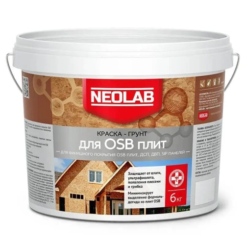 NeoLab Грунт краска для OSB плит 6 кг