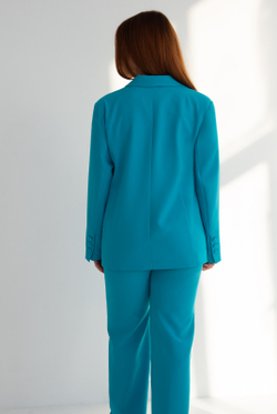 Жакет женский 3561зпа, бирюза #513Бир043561зпа