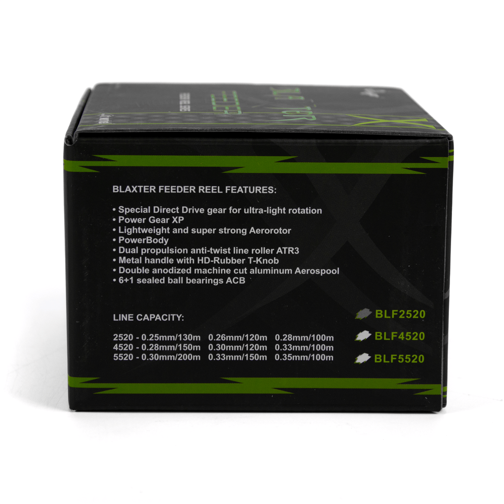 Катушка безынерционная Stinger Blaxter Feeder 2520 (2500, 6+1BB, мет. шпуля)