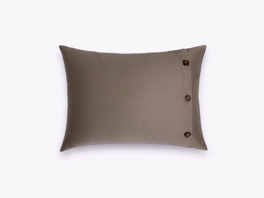 Наволочка декоративная хлопок German Grass Аллюр Коричневый