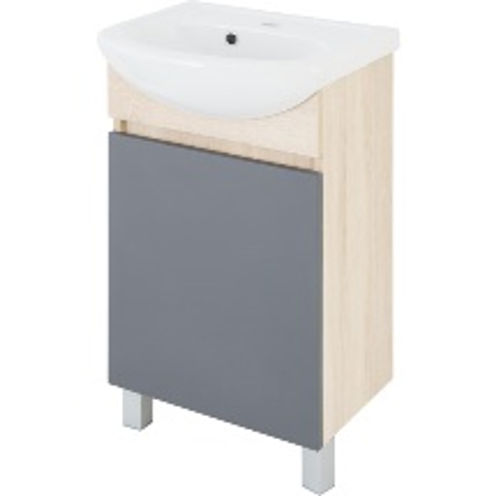 Тумба СОЛО 45(Азов) серая