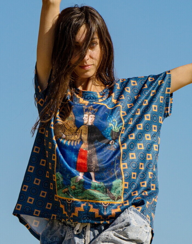 Футболка "Алхимия", по мотивам алхимического манускрипта 16 века