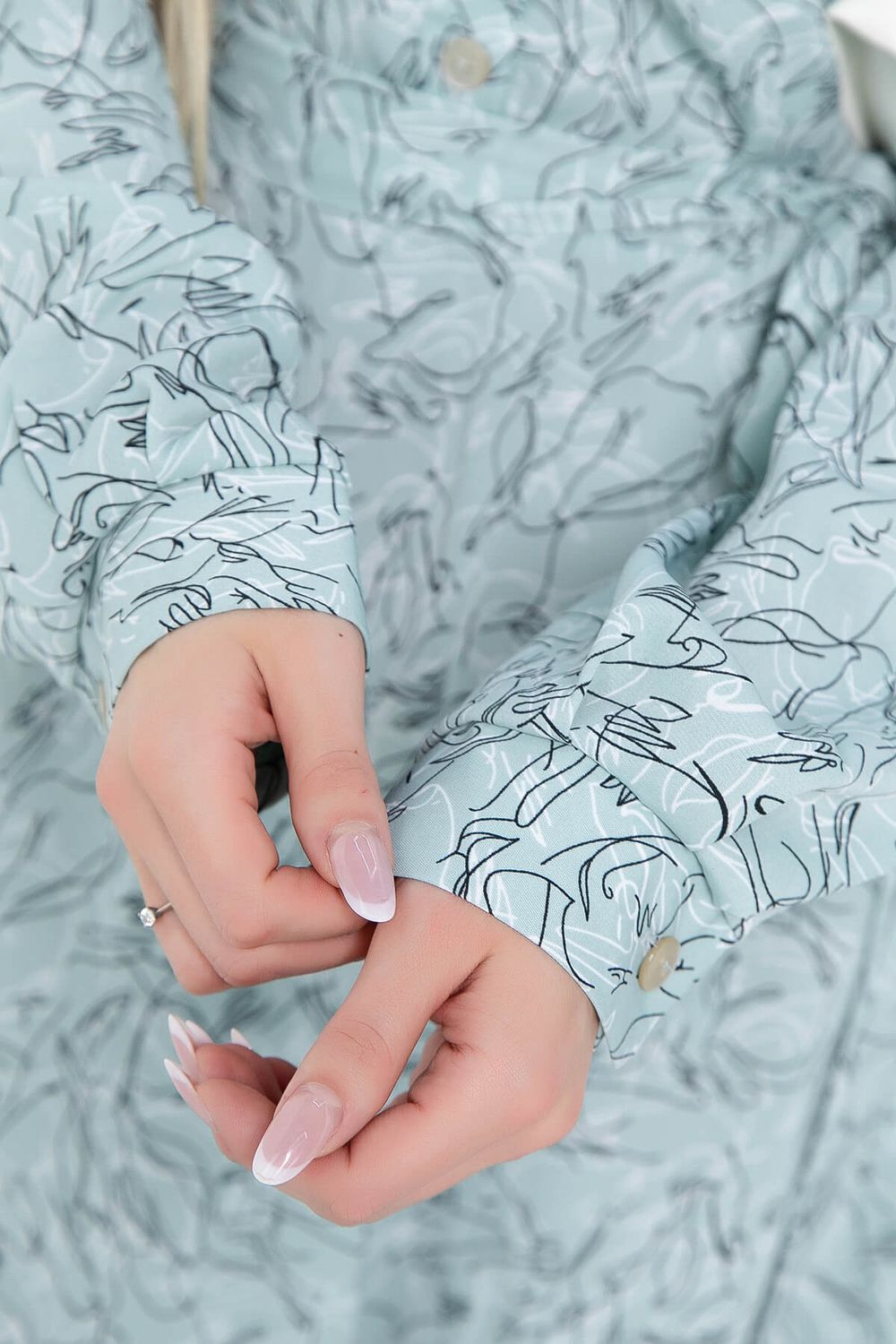 Платье "Арвен" (мята) П8355 LT Collection