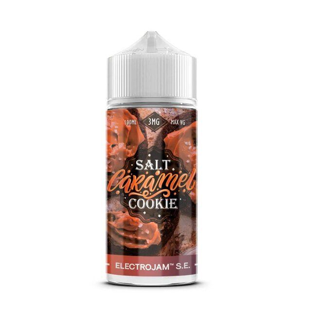 Electrojam 100 мл - Salt Caramel Cookie (3 мг)