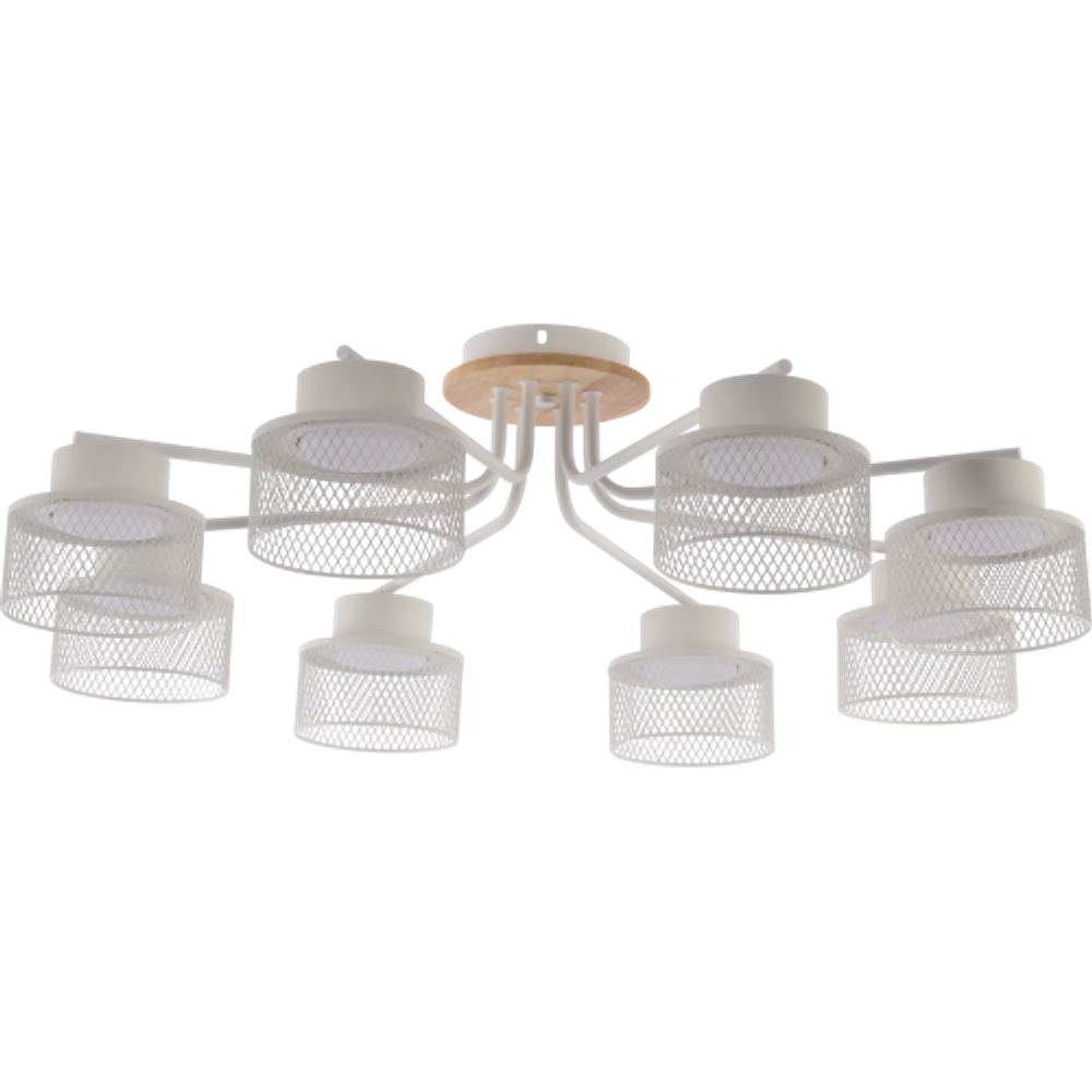 Люстра Rivoli Mona 9194-308 8хGX53 15 Вт модерн | Лайт