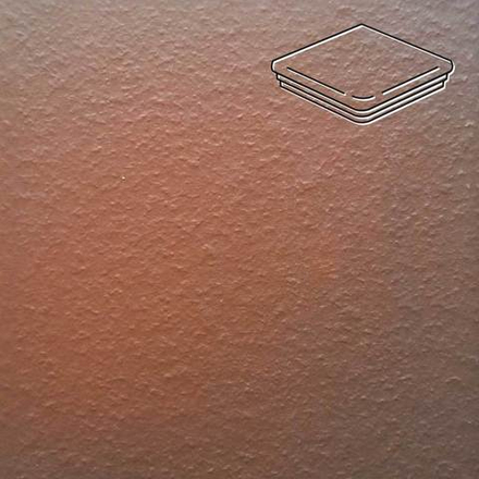 Paradyz Cloud Brown Duro - Ступень угловая с капиносом структурная 330x330x11