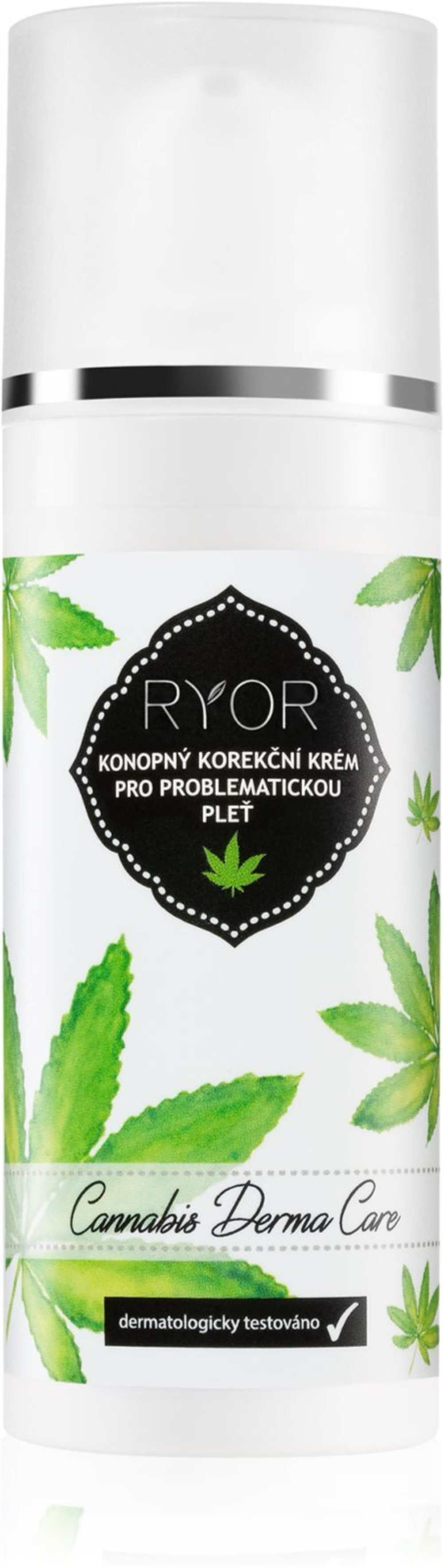 RYOR Cannabis Derma Care - корректирующий конопляный крем для проблемной кожи /   50  ml  / GTIN 8594007972702