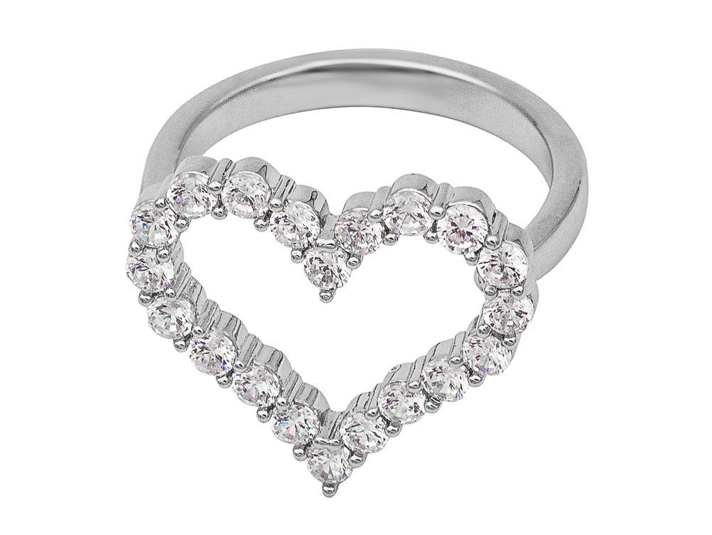 Кольцо Сердце