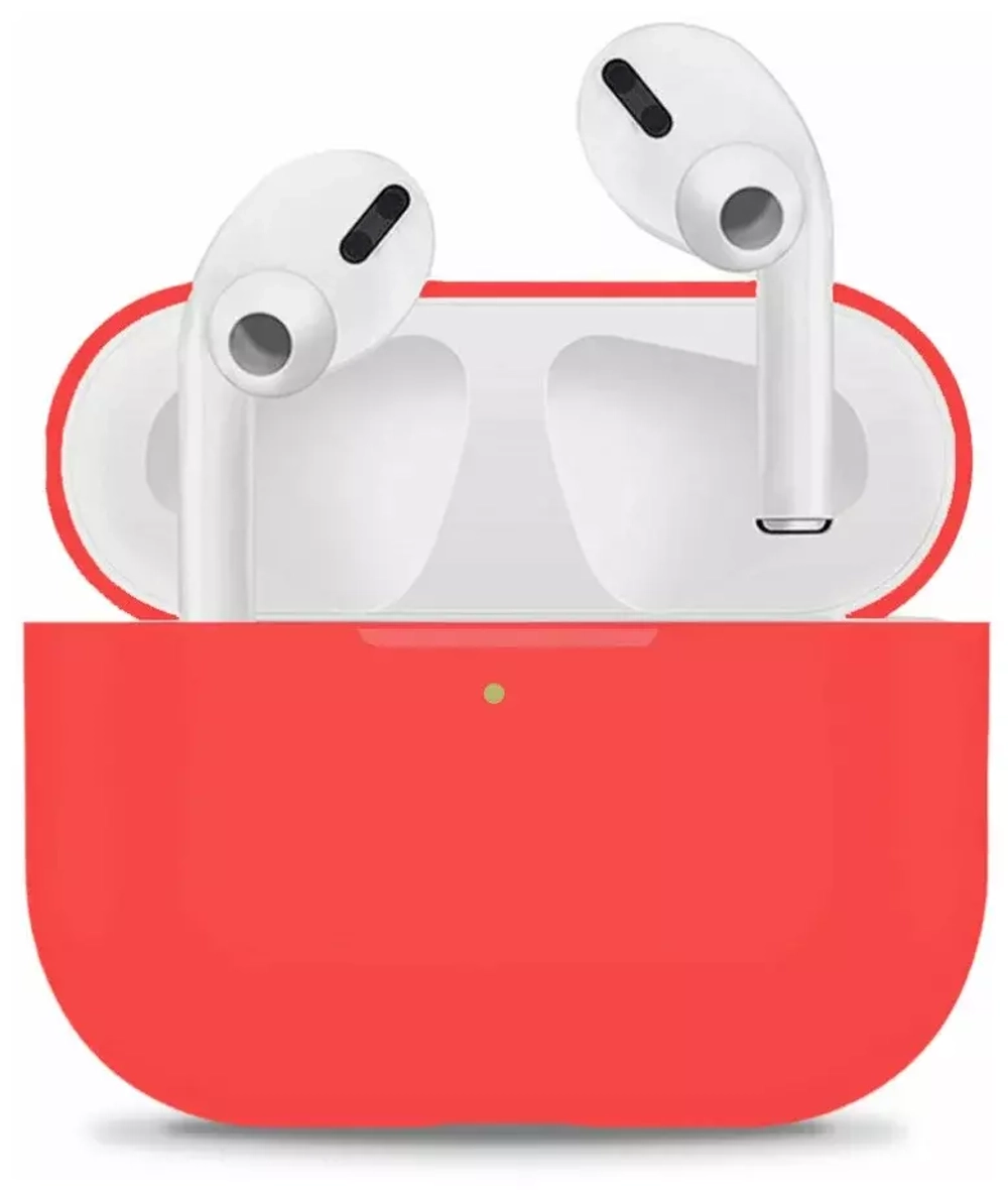 Чехол для наушников Airpods Pro red