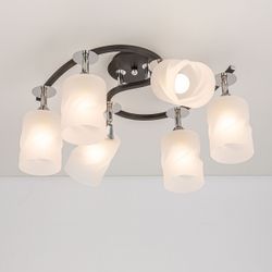 Citilux Сиерра CL119261 Люстра с поворотными плафонами Чёрная