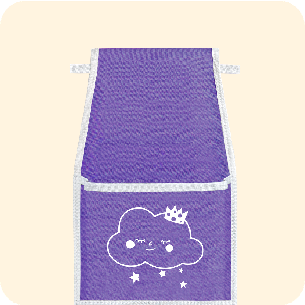 Кармашки в садик 85х20 Облачко (сиреневый)