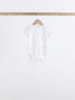 Боди с коротким рукавом для малышей Next K79-886, 7 шт., Белый