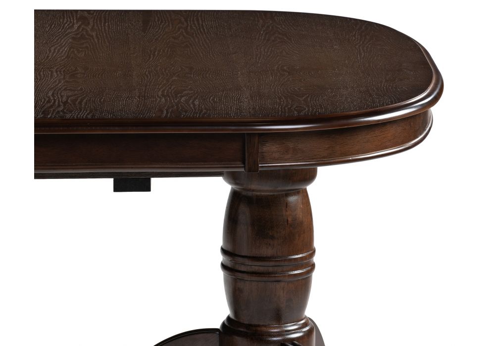 Деревянный стол Louvre 160(219)х106х76 tobacco