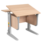 Растущая парта Дэми с задней полкой СУТ 47-01 (600×770 мм)