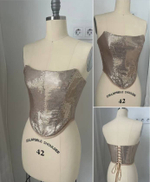 Корсет из пайеток